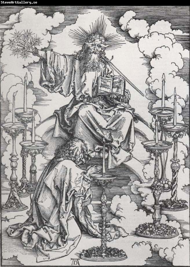 Albrecht Durer The Vision of the Seven Candleticks